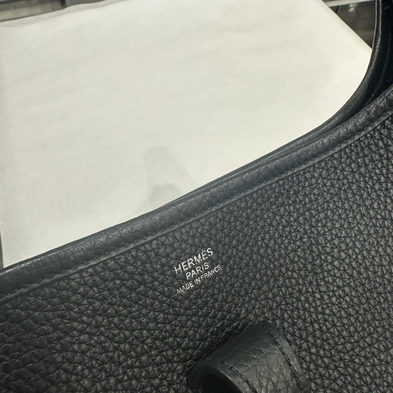 近全新有購證W刻2024年🌟Hermes Evelyne 29 黑銀｜Classic Trend CT精品｜台北東區實體-3