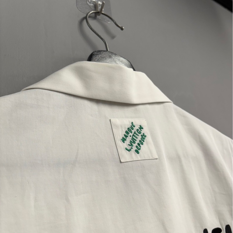近全新🌟Louis Vuitton LV Pharrell 刺繡襯衫 L ｜Classic Trend CT精品｜台北東區實體-5