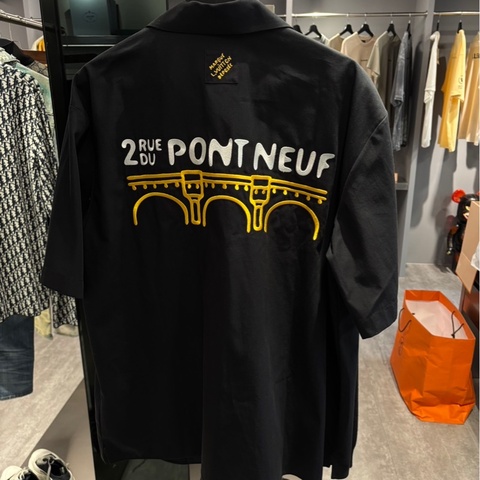 近全新🌟Louis Vuitton LV Pharrell 刺繡襯衫 XL ｜Classic Trend CT精品｜台北東區實體