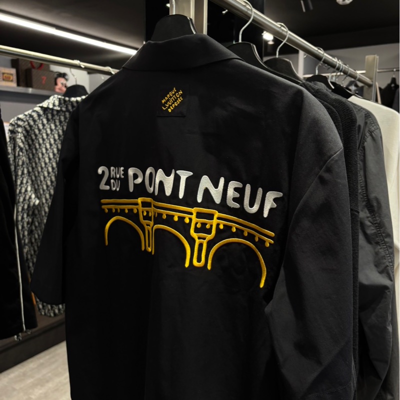 近全新🌟Louis Vuitton LV Pharrell 刺繡襯衫 XL ｜Classic Trend CT精品｜台北東區實體-3