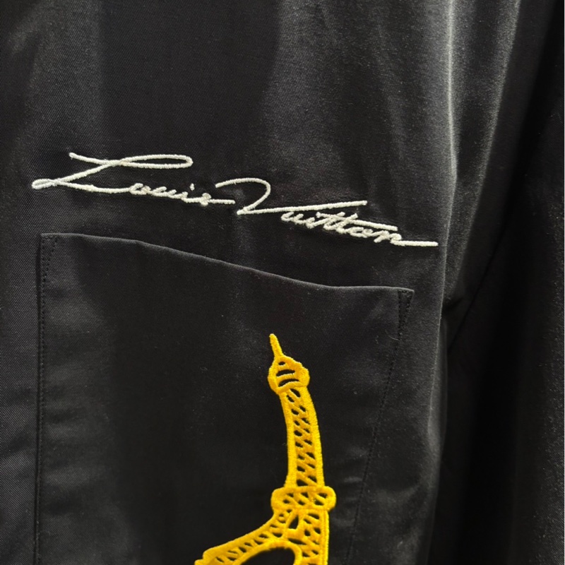 近全新🌟Louis Vuitton LV Pharrell 刺繡襯衫 XL ｜Classic Trend CT精品｜台北東區實體-5