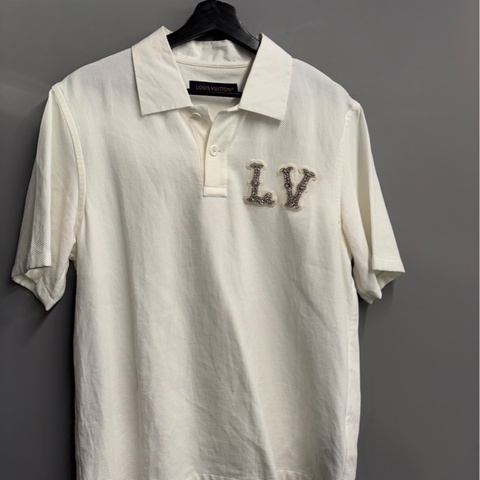 近全新高價款🌟Louis Vuitton LV 水鑽Logo Polo衫｜Classic Trend CT精品｜台北東區實體