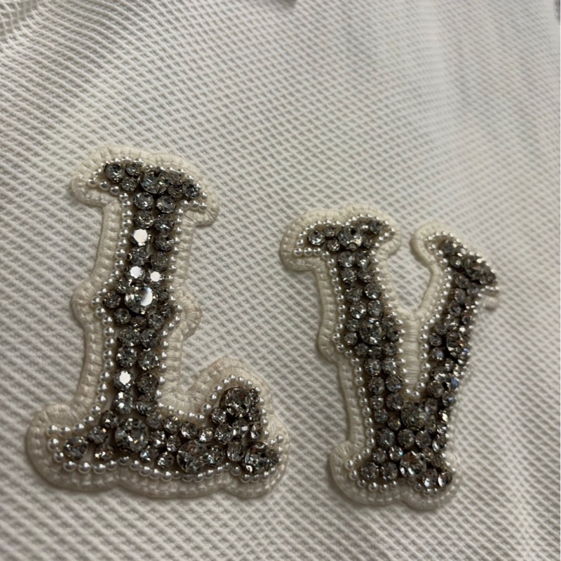 近全新高價款🌟Louis Vuitton LV 水鑽Logo Polo衫｜Classic Trend CT精品｜台北東區實體-1