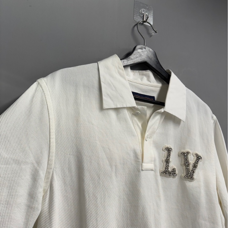 近全新高價款🌟Louis Vuitton LV 水鑽Logo Polo衫｜Classic Trend CT精品｜台北東區實體-2