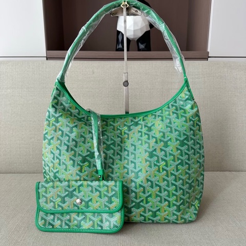 Goyard 限量版綠色Hobo
