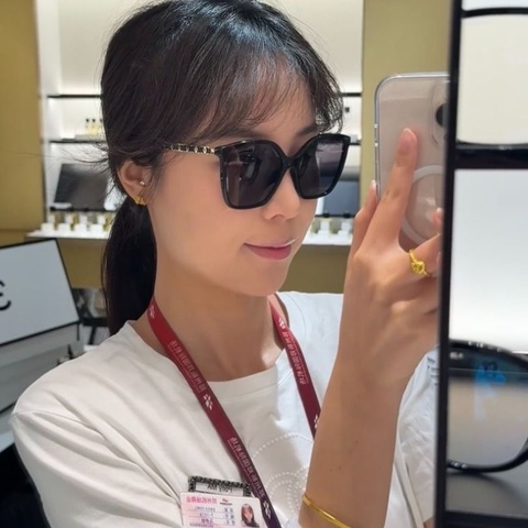 Chanel 滿logo鏡腳CH5546太陽眼鏡 全新全配