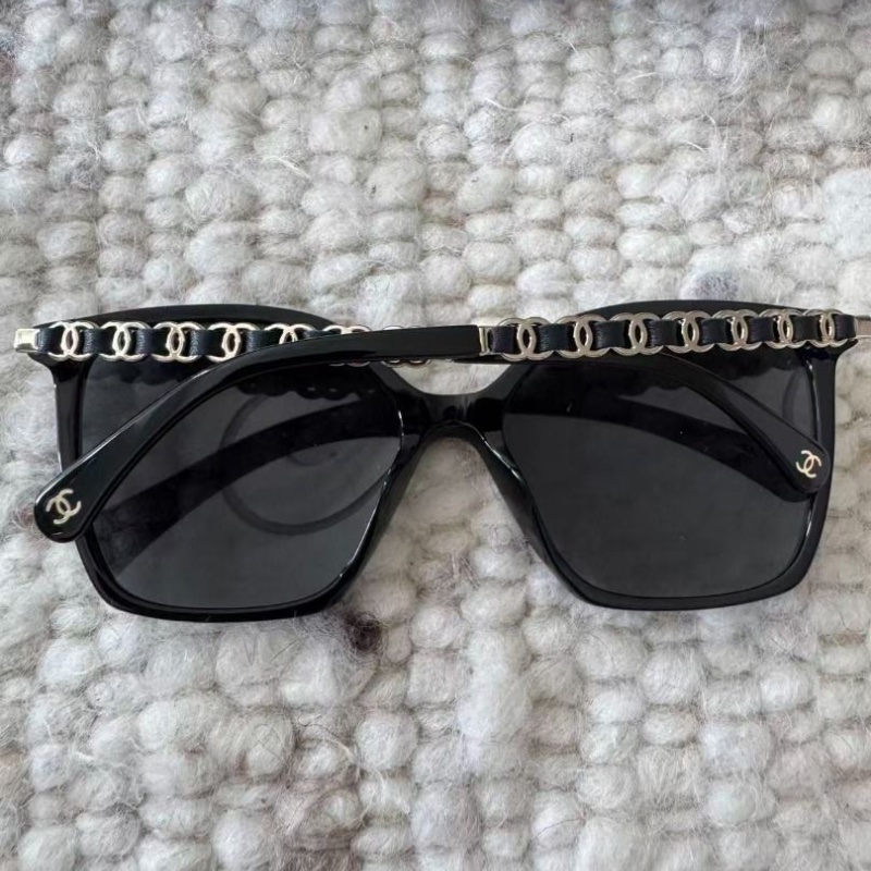 Chanel 滿logo鏡腳CH5546太陽眼鏡 全新全配-2