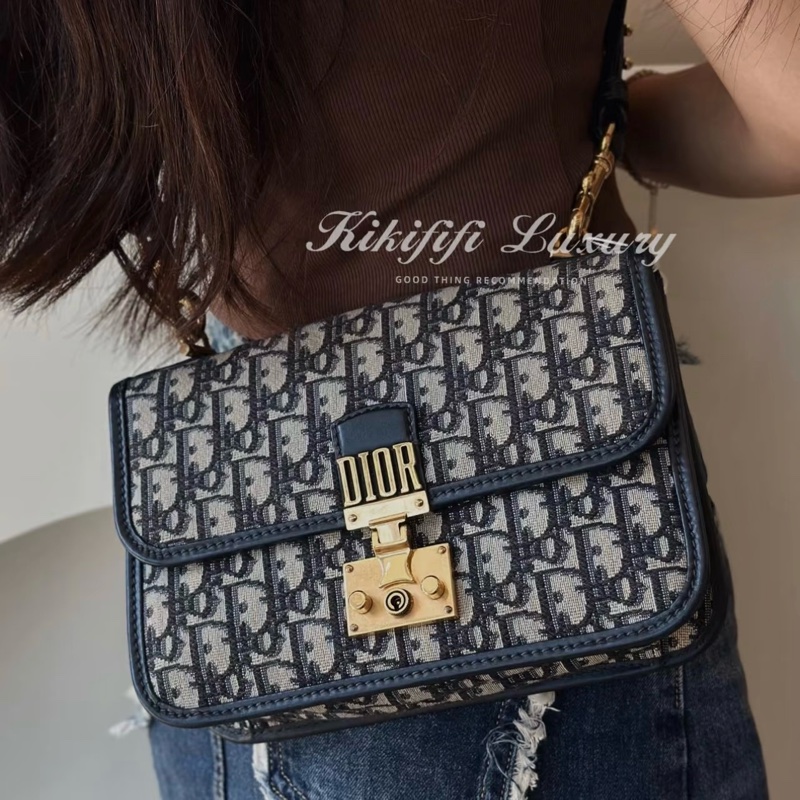 【專櫃訂製整套送給妳😍】 Dior Addict 迪奧 經典老花郵差包 （專櫃11萬+背帶3.9萬）-19