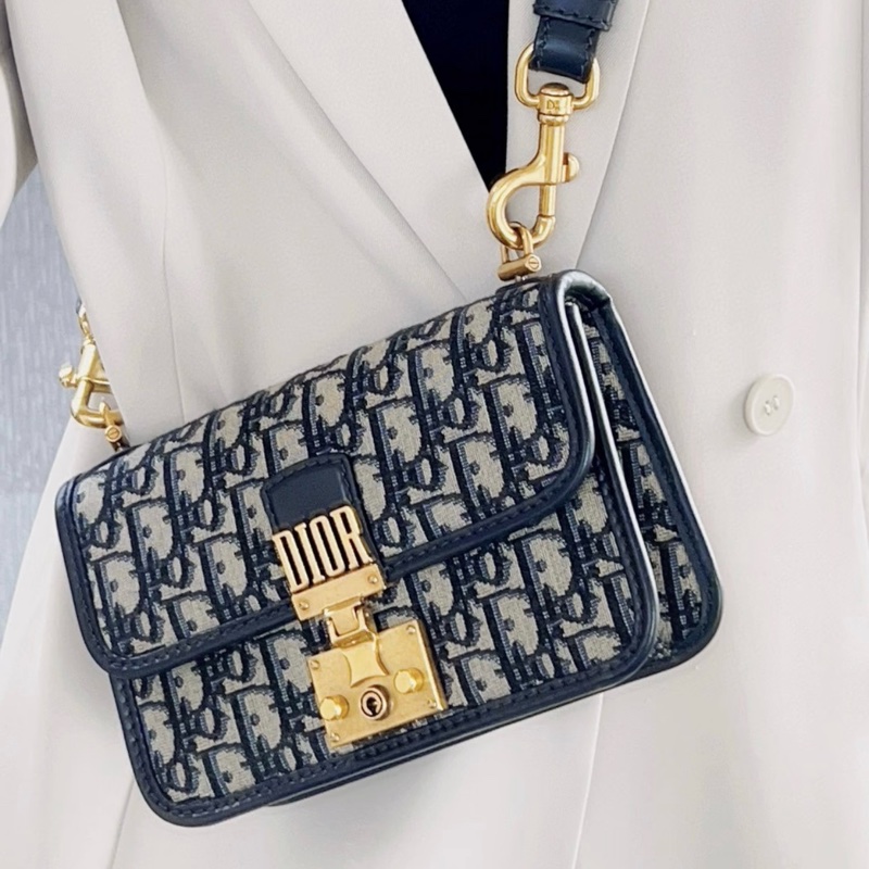 【專櫃訂製整套送給妳😍】 Dior Addict 迪奧 經典老花郵差包 （專櫃11萬+背帶3.9萬）-23