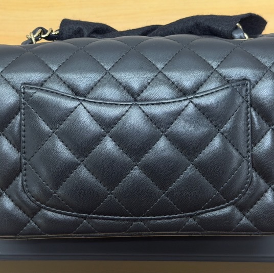 香奈兒 Chanel mini coco cf20 黑淡金 小羊皮-7