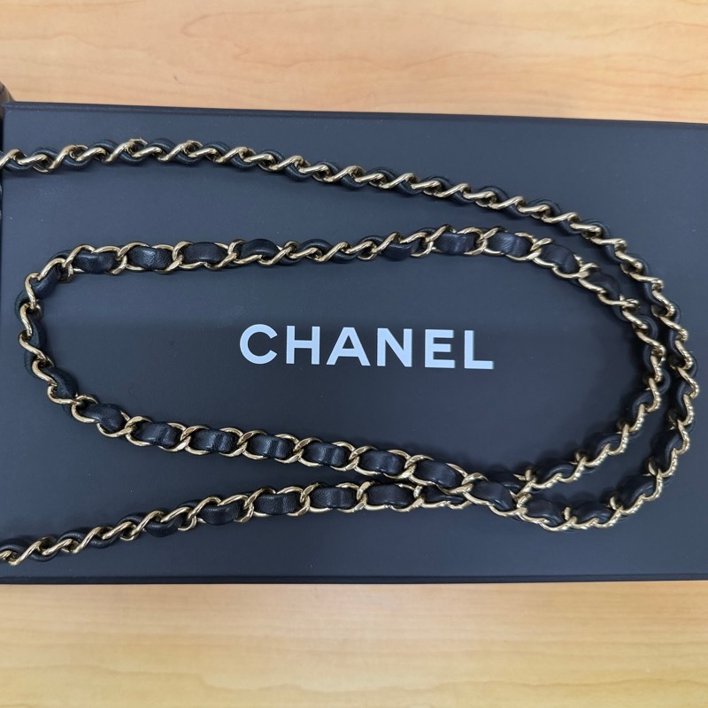 香奈兒 Chanel mini coco cf20 黑淡金 小羊皮-13