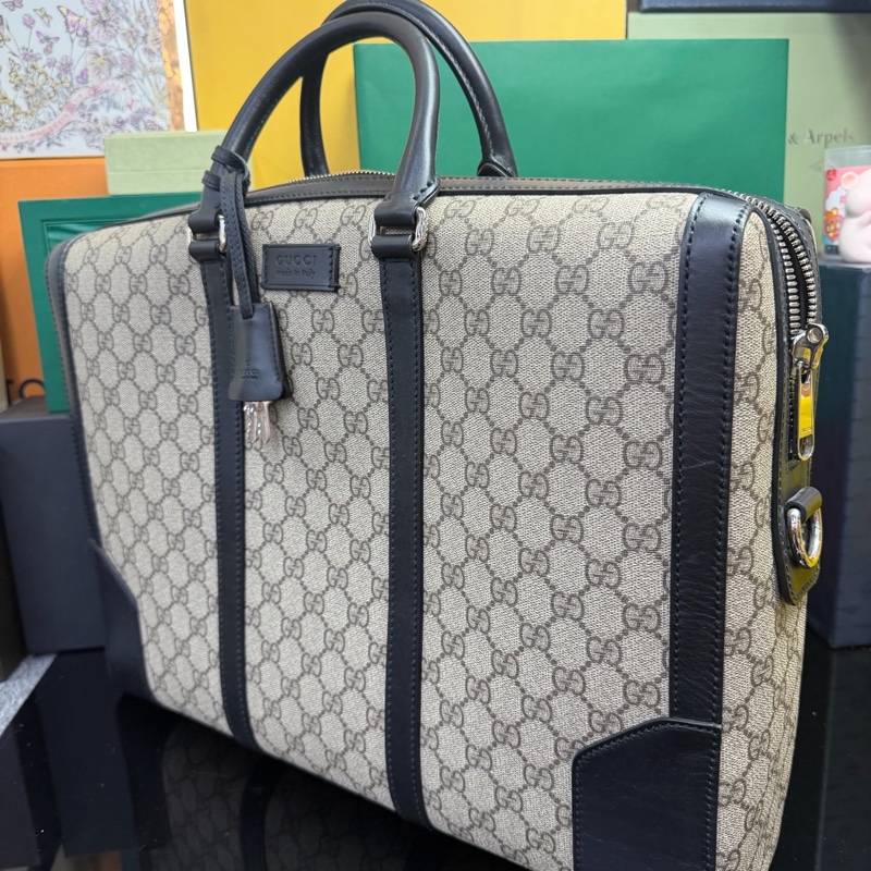 古馳/Gucci  高級人造革帆布    公文包、電腦包-2