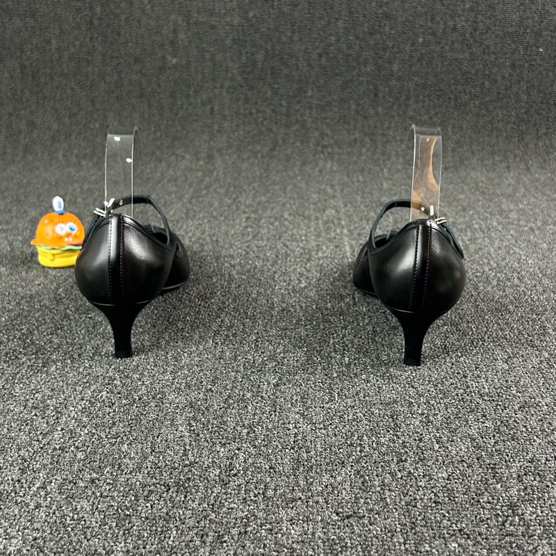 Hermes愛馬仕黑色小貓跟 尺碼：40 🧡-4