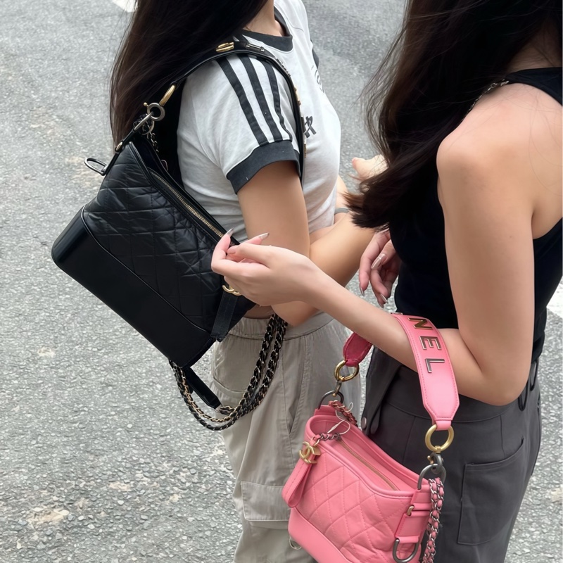 Chanel 香奈兒 粉色流浪包 小號｜溫柔甜酷感代表🩷-1