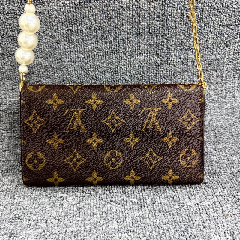 lv 路易威登 老花金豆豆錢包-1