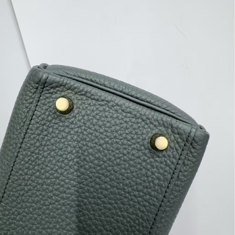 🌈Hermes🧡Kelly 28🧡63杏仁綠金扣🌈未使用閑置🌈🌟Togo皮🌟原膜在🌟kelly28🌟kelly🌟愛馬仕-5