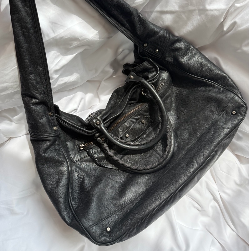 稀有 巴黎世家 三用 3way shoulder bag 單肩包 斜挎包 手提包 balenciaga city bag-1