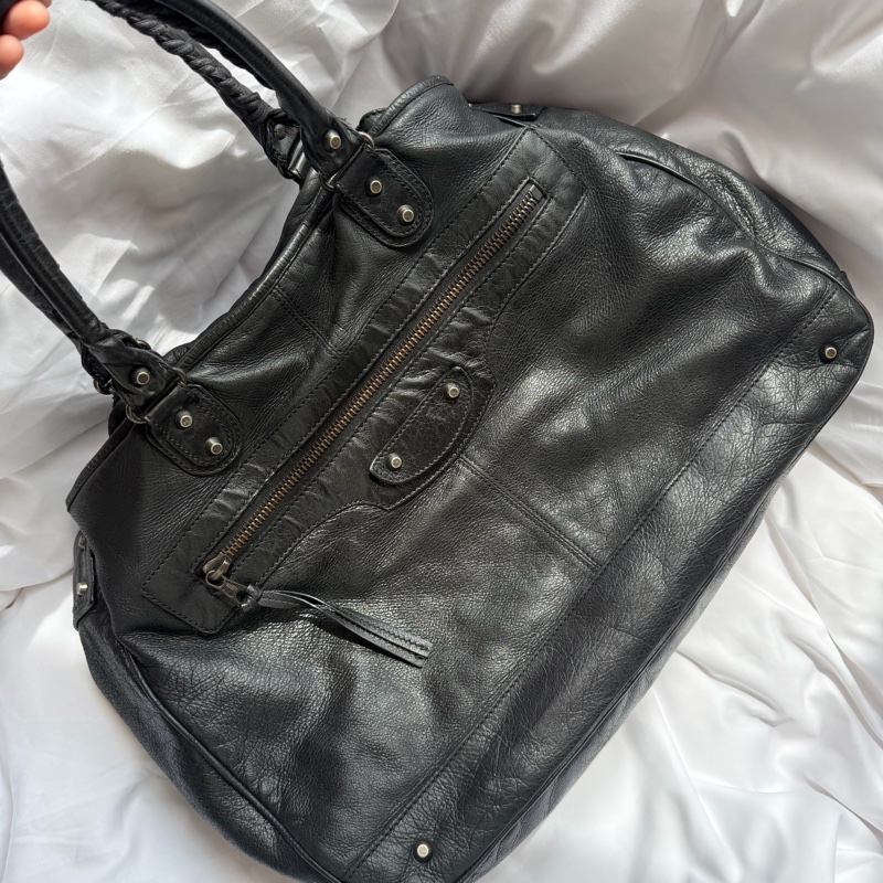 稀有 巴黎世家 三用 3way shoulder bag 單肩包 斜挎包 手提包 balenciaga city bag-6