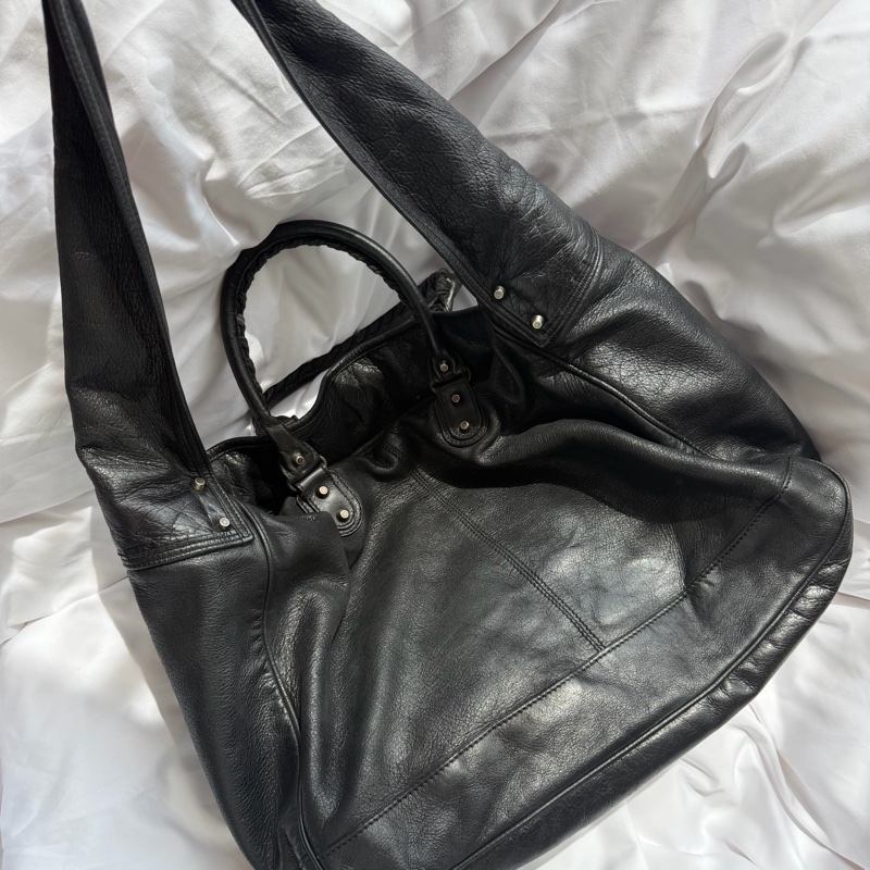 稀有 巴黎世家 三用 3way shoulder bag 單肩包 斜挎包 手提包 balenciaga city bag-12