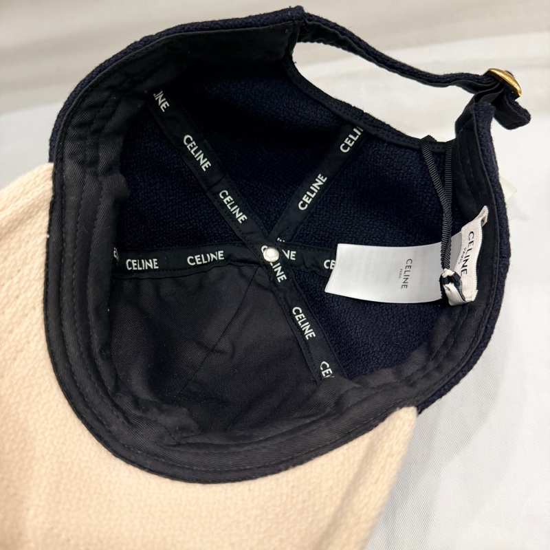 Celine 凱旋門 拼色 棒球帽 M-5