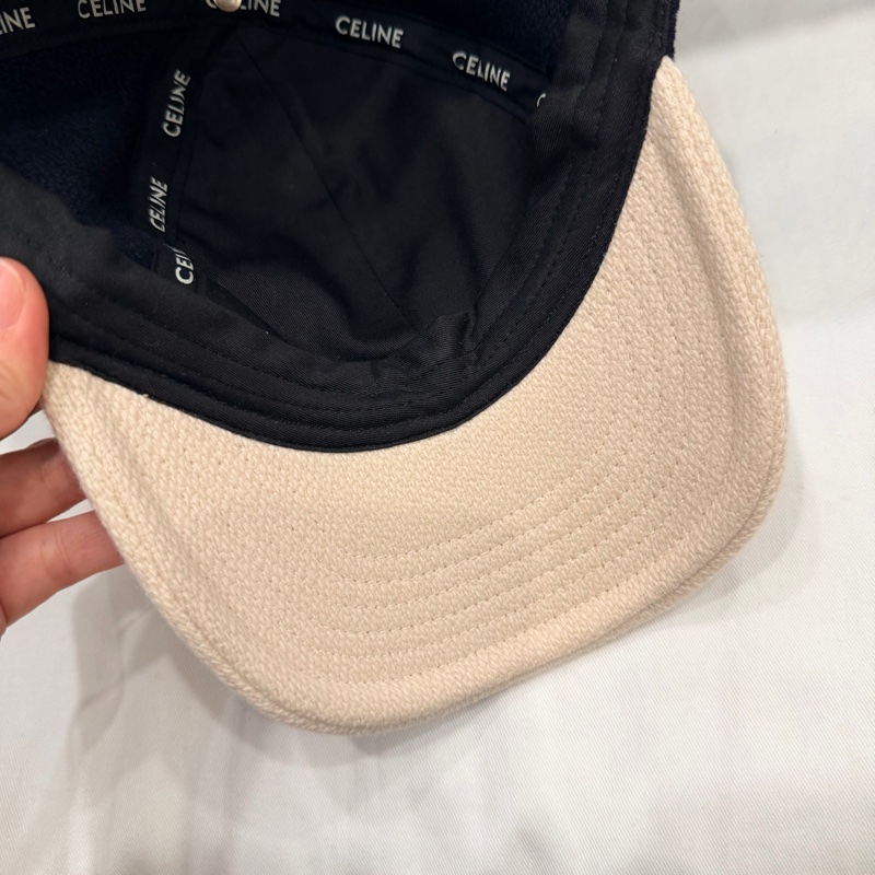 Celine 凱旋門 拼色 棒球帽 M-7