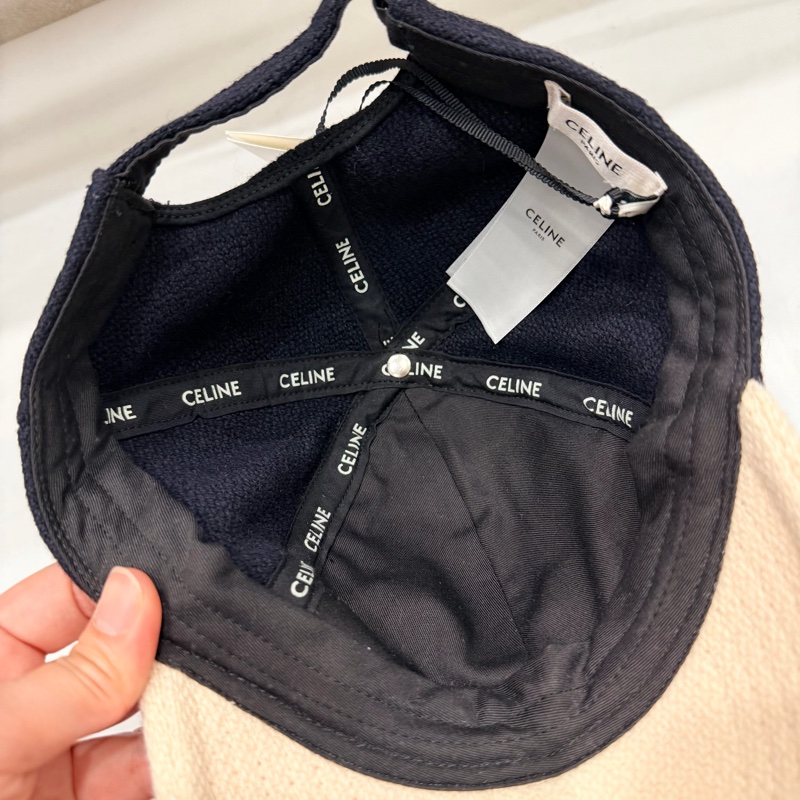 Celine 凱旋門 拼色 棒球帽 M-10
