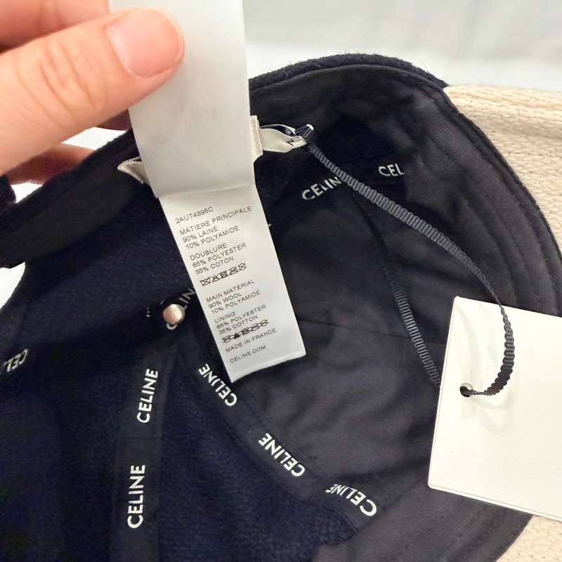 Celine 凱旋門 拼色 棒球帽 M-11