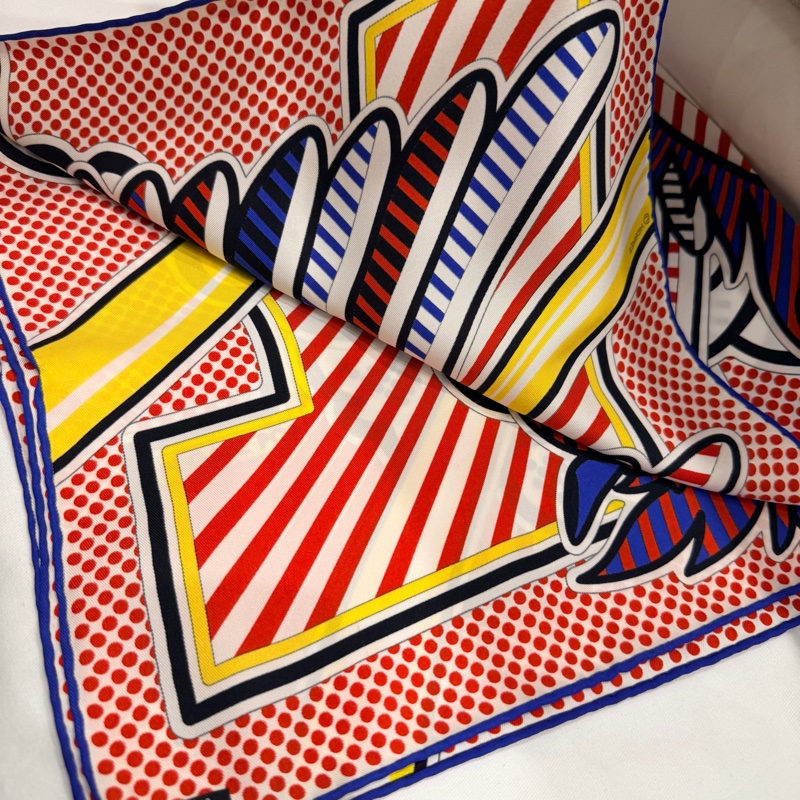 Hermes 愛馬仕 波普飛馬 70*70 絲巾 方巾-7