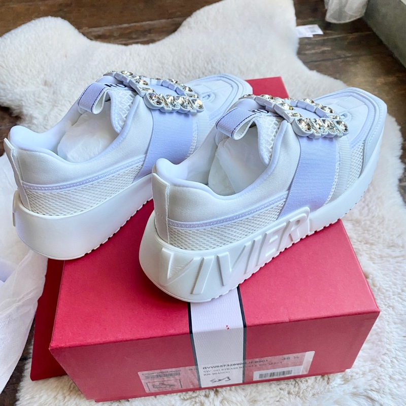 Roger Vivier Viv Go Strass Buckle Sneakers 全新品-3