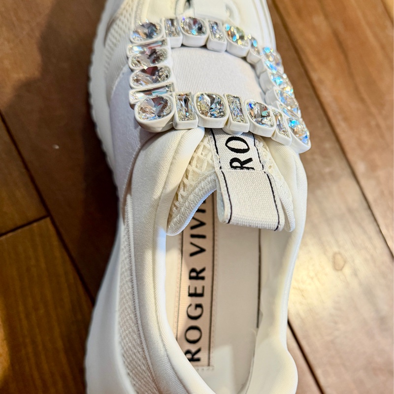 Roger Vivier Viv Go Strass Buckle Sneakers 全新品-9