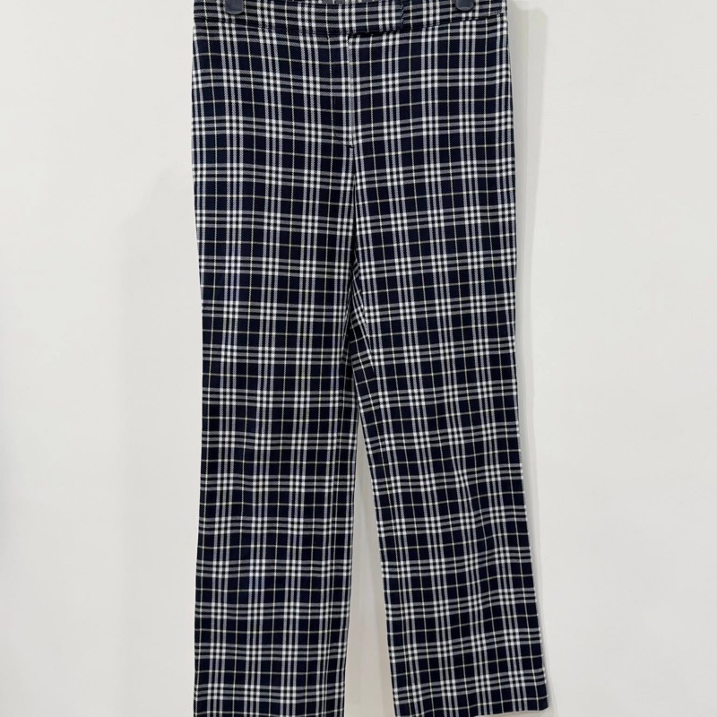 BURBERRY 倫敦 格紋彈性長褲-1