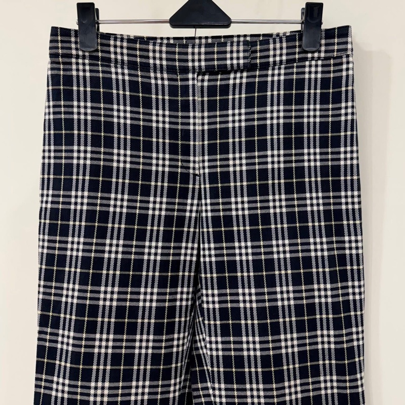 BURBERRY 倫敦 格紋彈性長褲-5