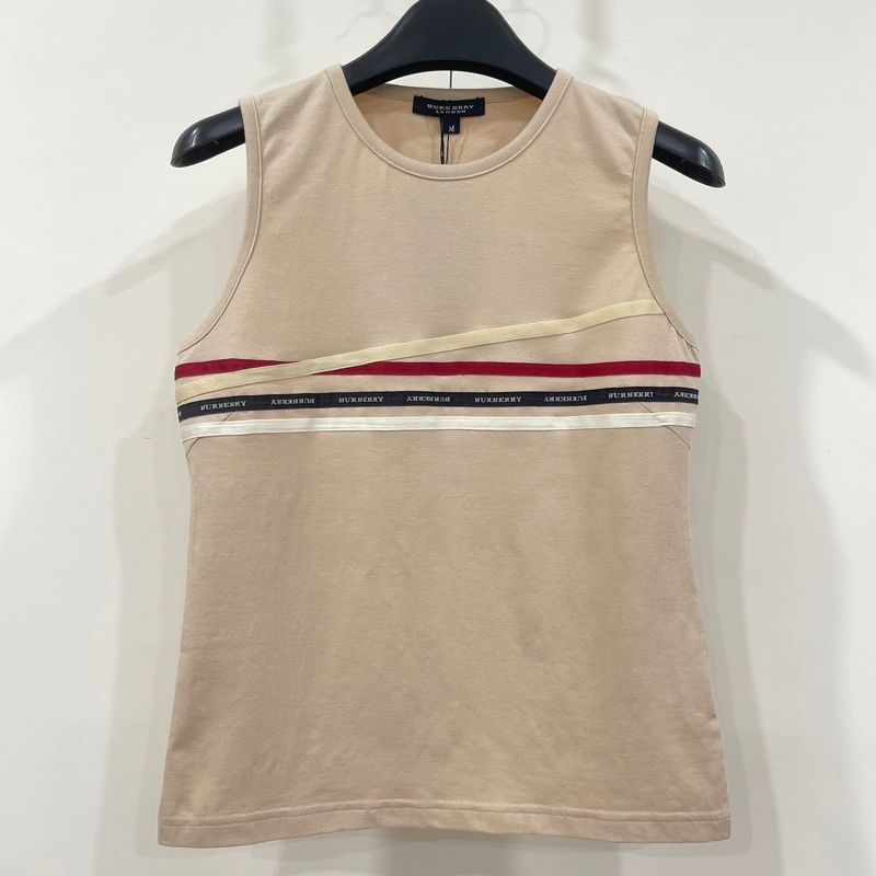 BURBERRY 倫敦字母條紋背心-2