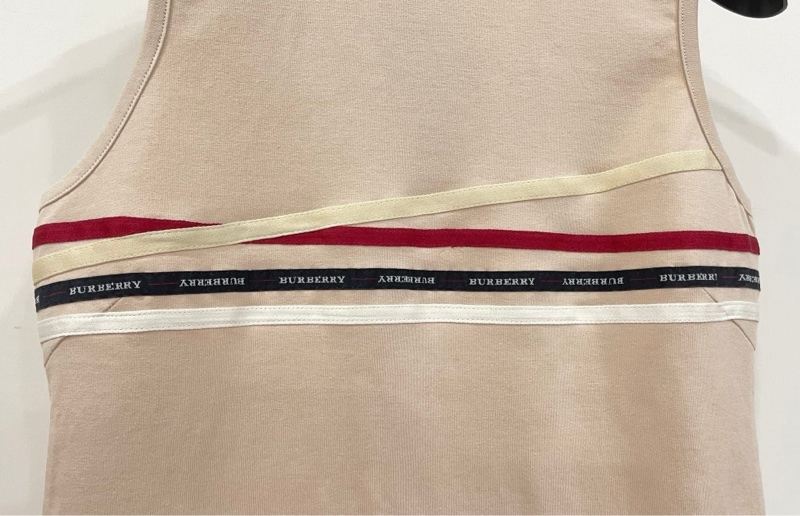 BURBERRY 倫敦字母條紋背心-6