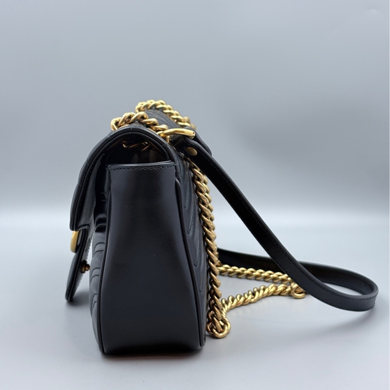 Gucci古馳馬蒙26黑金023黑標-3