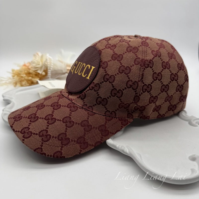 GUCCI GG Monogram 帆布復古棒球帽-6