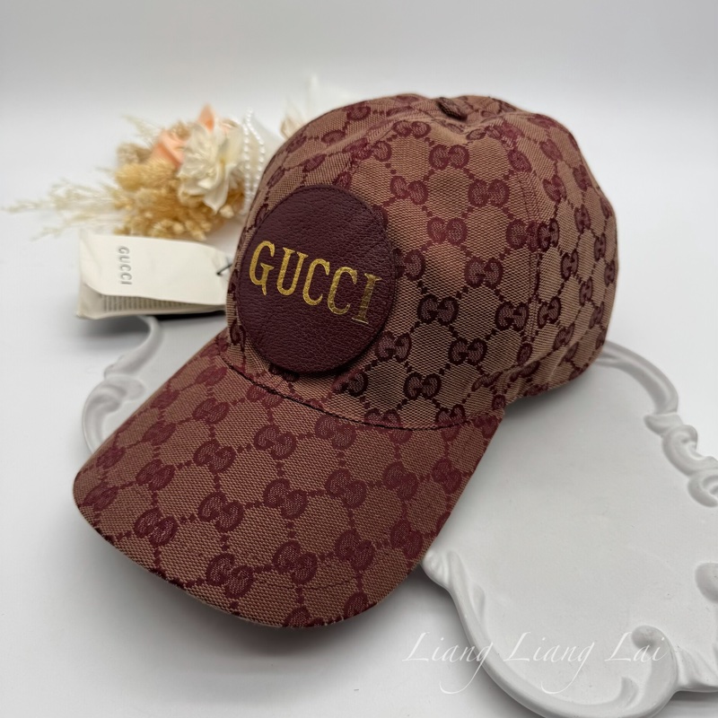 GUCCI GG Monogram 帆布復古棒球帽-13