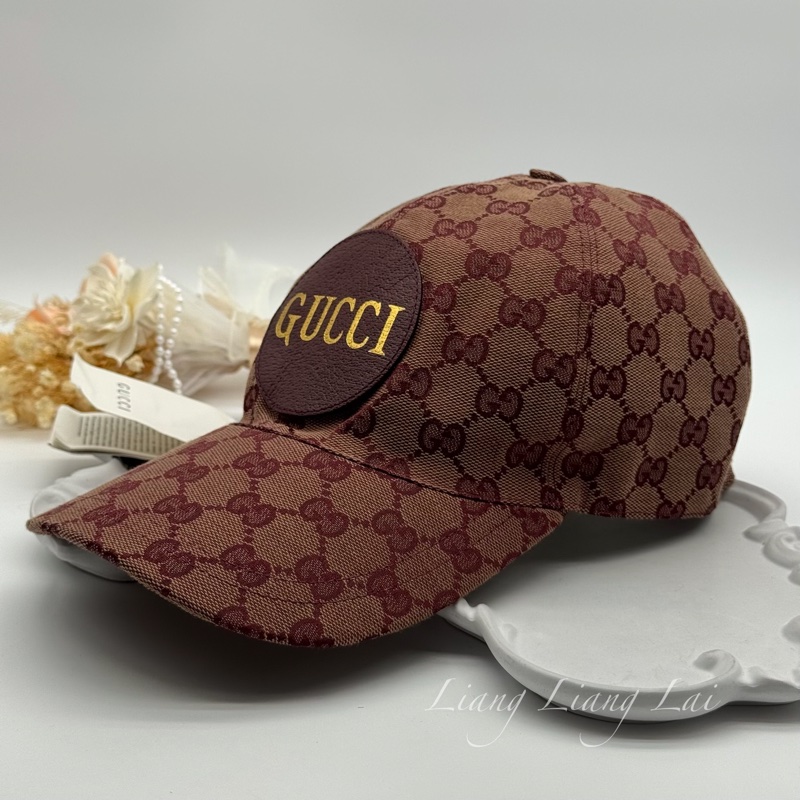 GUCCI GG Monogram 帆布復古棒球帽-14