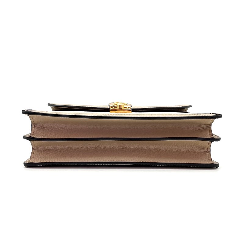 GUCCI Ophidia燕麥色 手提肩背斜背郵差包 25*17*8 98新配件塵袋-5