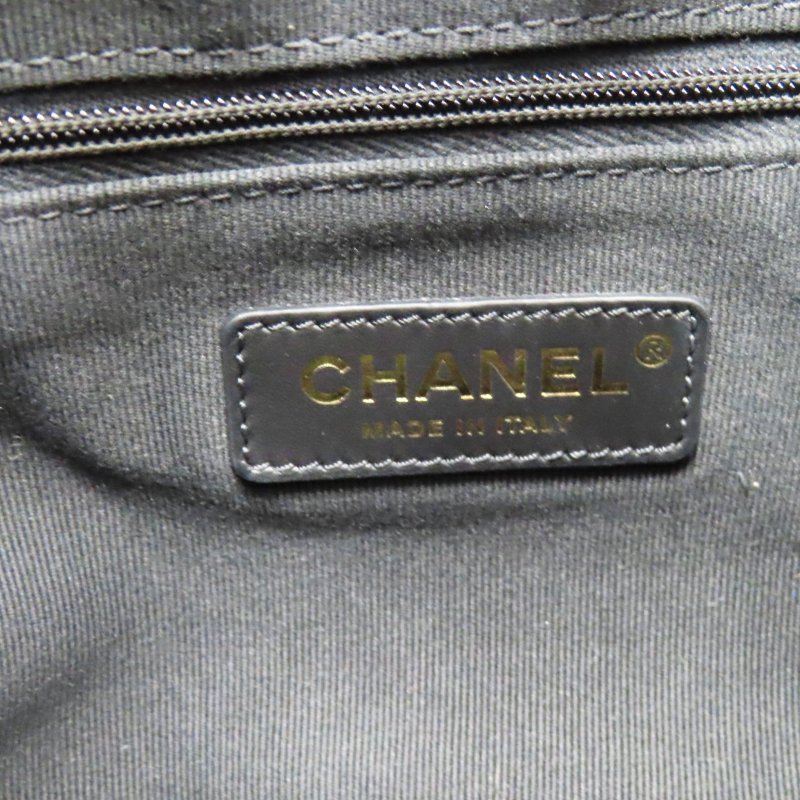 黑色牛皮 灰色麂皮 兩用包【CHANEL 香奈兒 】 AS5635-12