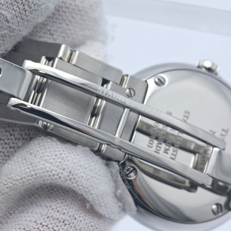 TIFFANY&Co.) Atlas 雙指針鑲鑽腕錶 69291651 女士精鋼腕錶 40349-13