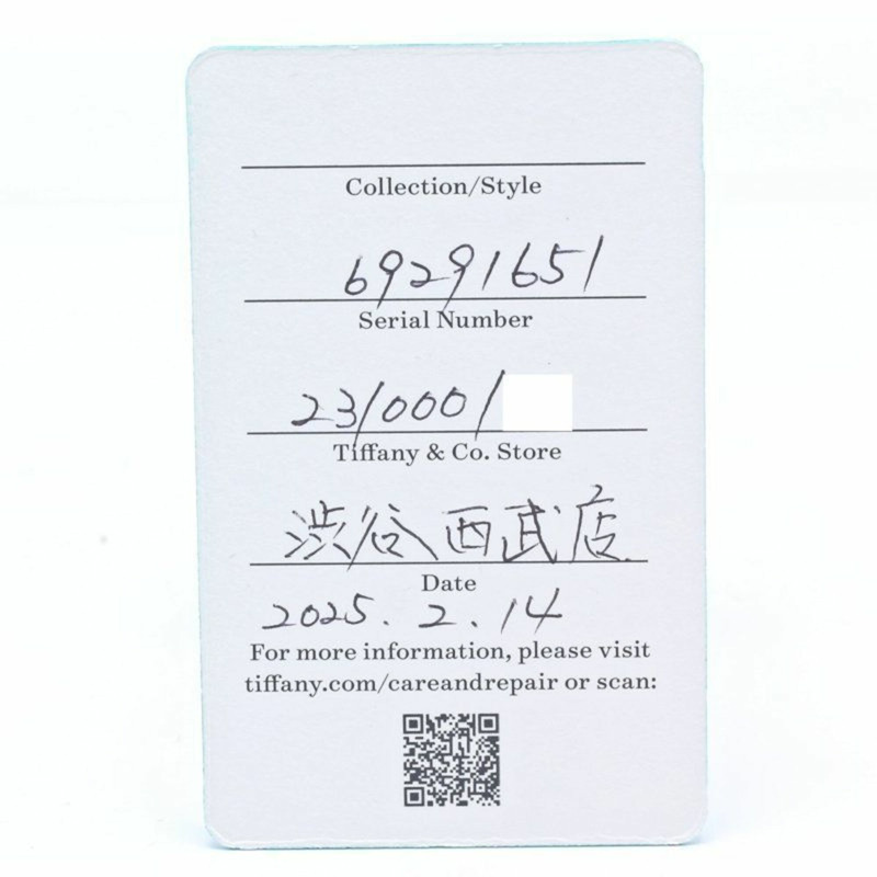 TIFFANY&Co.) Atlas 雙指針鑲鑽腕錶 69291651 女士精鋼腕錶 40349-16