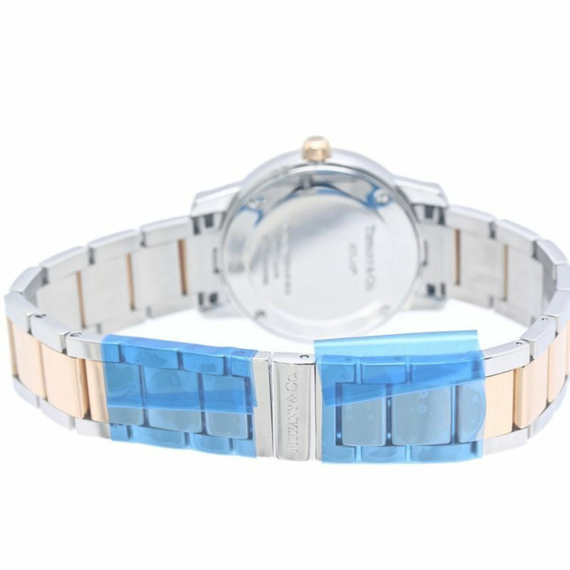TIFFANY&Co.) Atlas Dome Date Z1830.11.13A21A00A 女士腕錶 不鏽鋼 40362-3