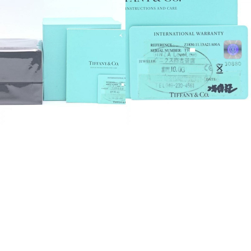 TIFFANY&Co.) Atlas Dome Date Z1830.11.13A21A00A 女士腕錶 不鏽鋼 40362-10
