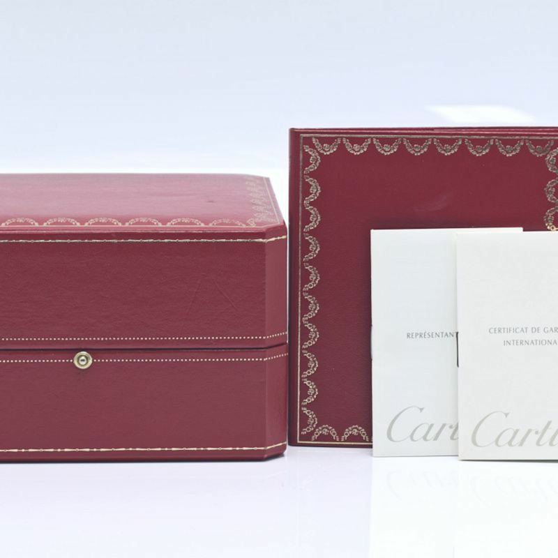 卡地亞 (Cartier) Santos Galbee SM Old Buckle W20031C4 女士腕錶 18K黃金 x 精鋼 40344-18