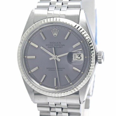 勞力士 Datejust 1601 男士腕錶，18K 白金 x 不鏽鋼，40374