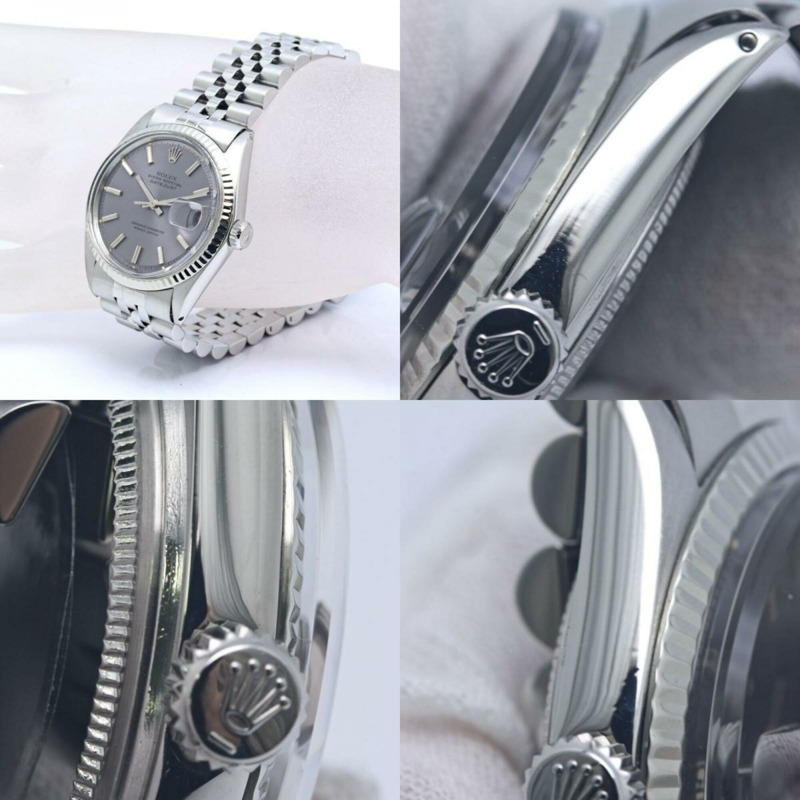 勞力士 Datejust 1601 男士腕錶，18K 白金 x 不鏽鋼，40374-7
