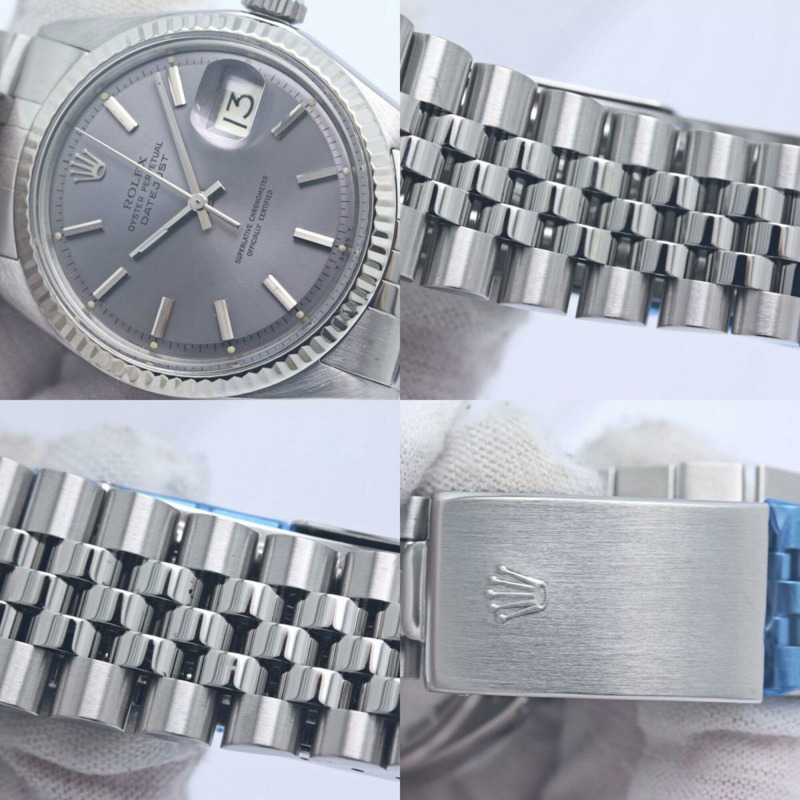 勞力士 Datejust 1601 男士腕錶，18K 白金 x 不鏽鋼，40374-10