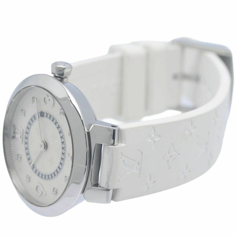 路易威登 Tambour Slim PM Q12MGZ 8P 鑲鑽女錶 40363-2