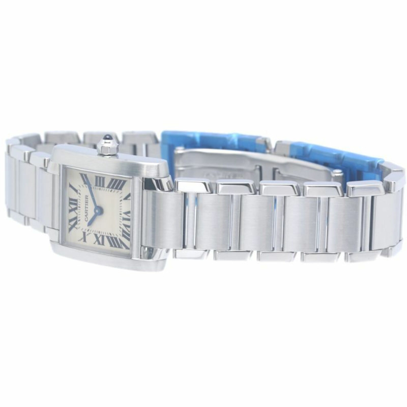 卡地亞 Cartier Tank Française SM 最終版 W51008Q3 女士腕錶 SS 40345-2